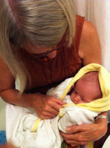 Bathtime with grandmartha!