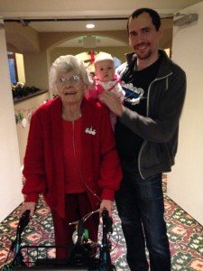 Great-grandmother Nanny, Ella Mae and Jeff